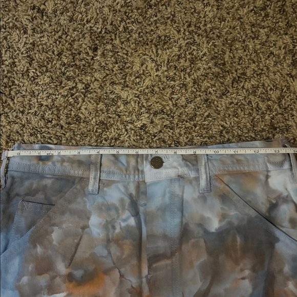 Stan Ray Blue and Brown Ankle Cropped Pants - Picture 5 of 5